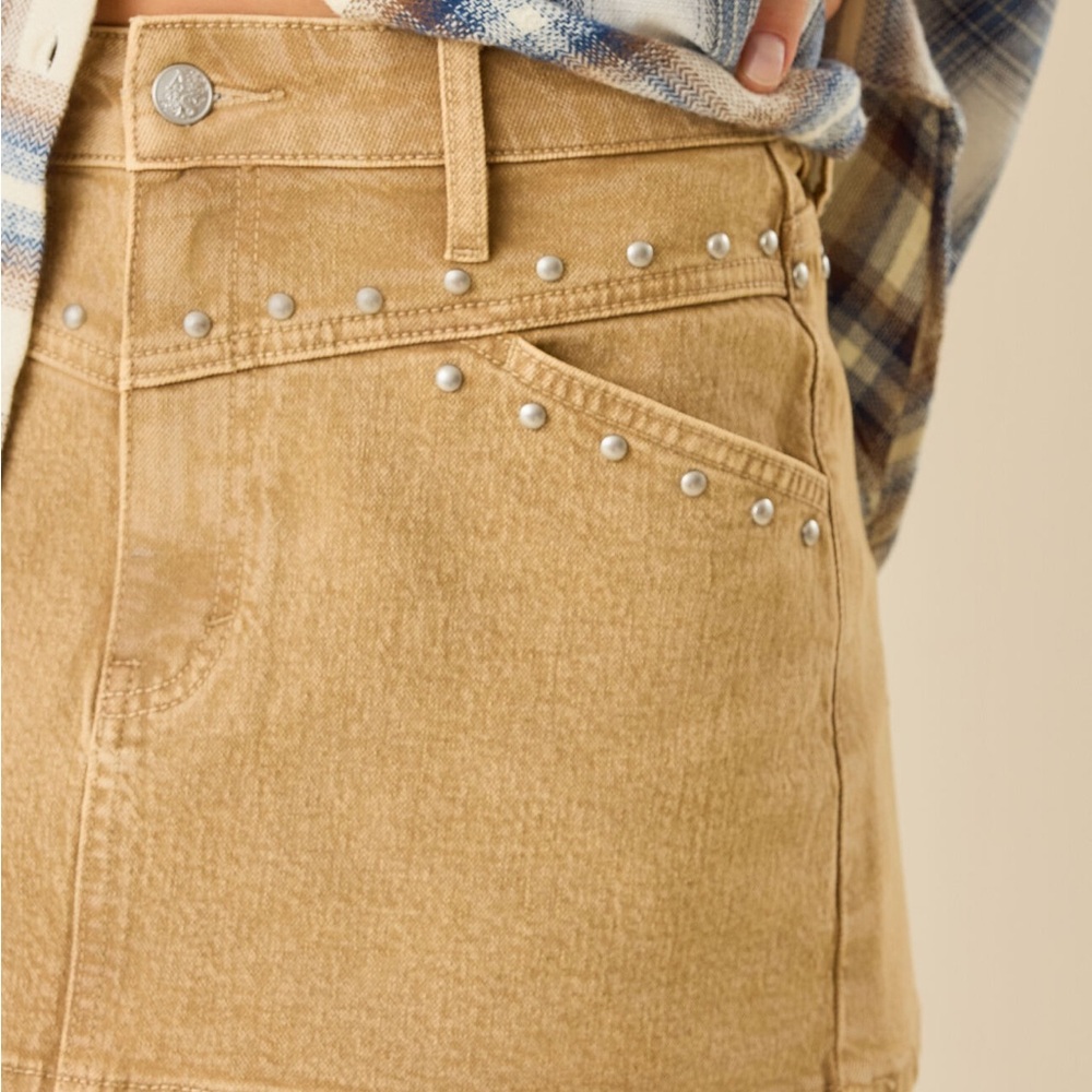 Altar’d State Elisabeth Studded Mini Skirt - Picture 4 of 6